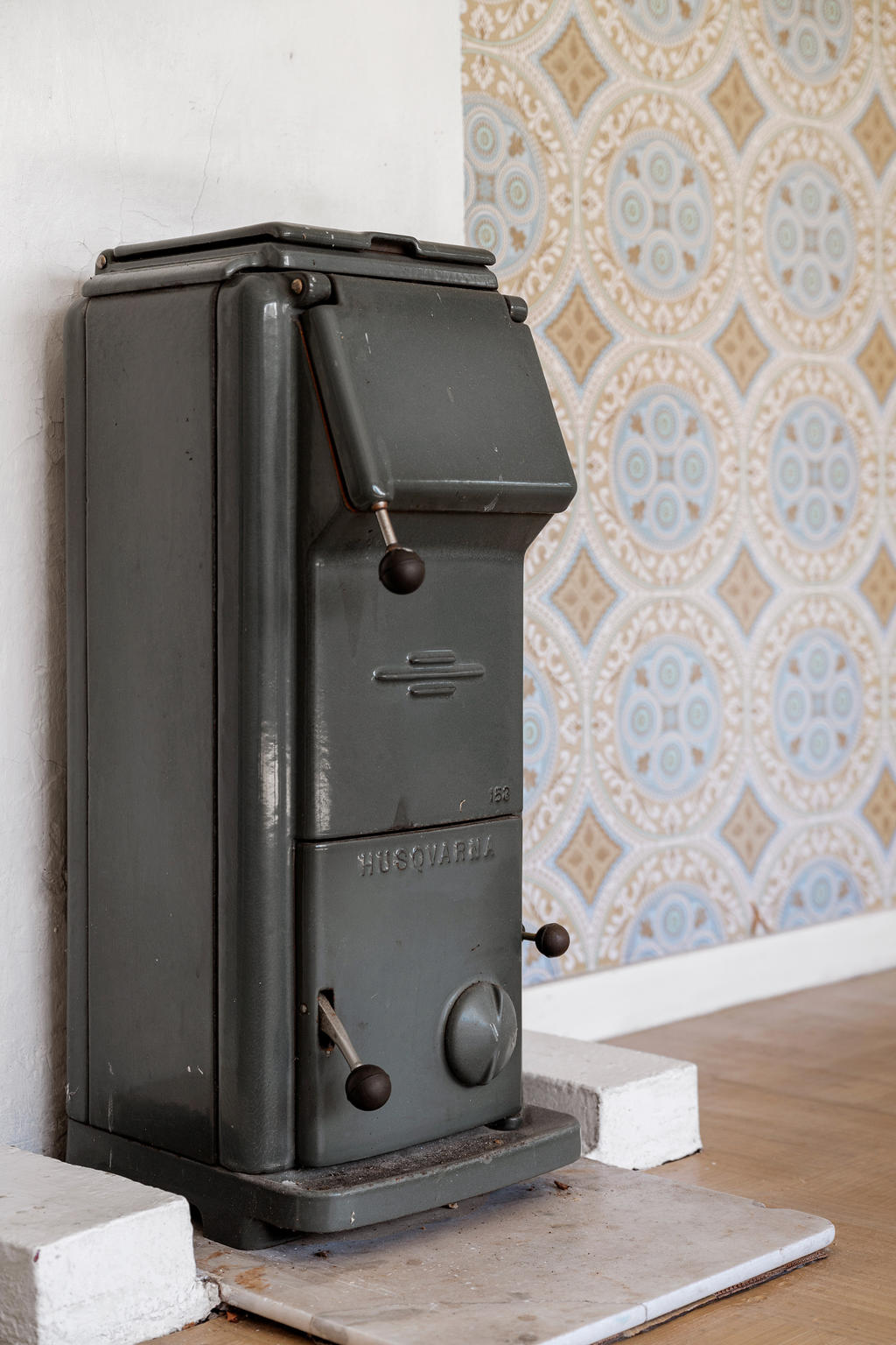 Kamin i allrum 