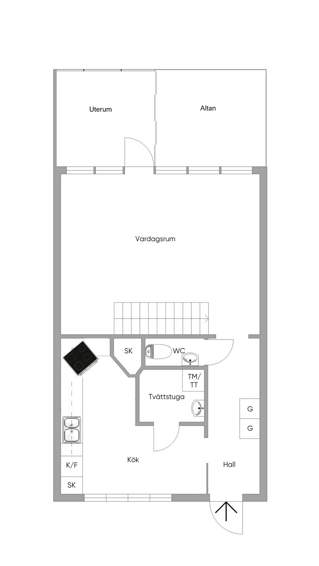 Entréplan.