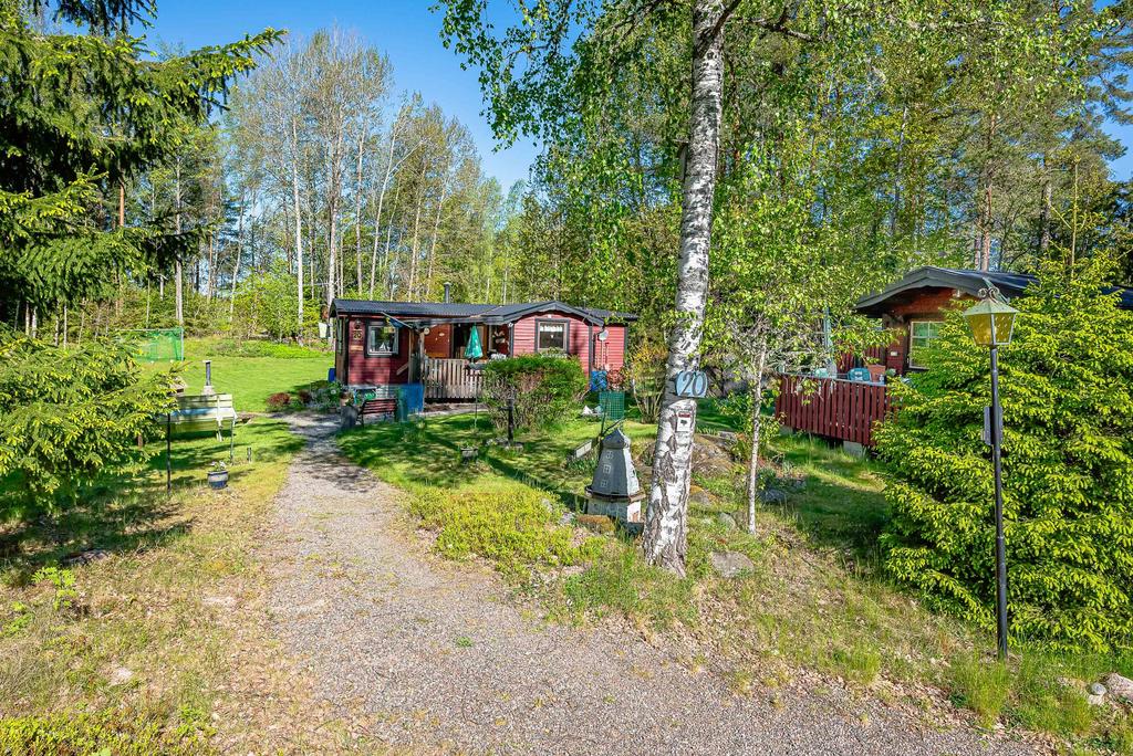 Stigen fram till huset