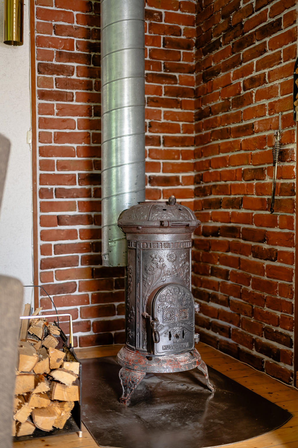 Vacker kamin