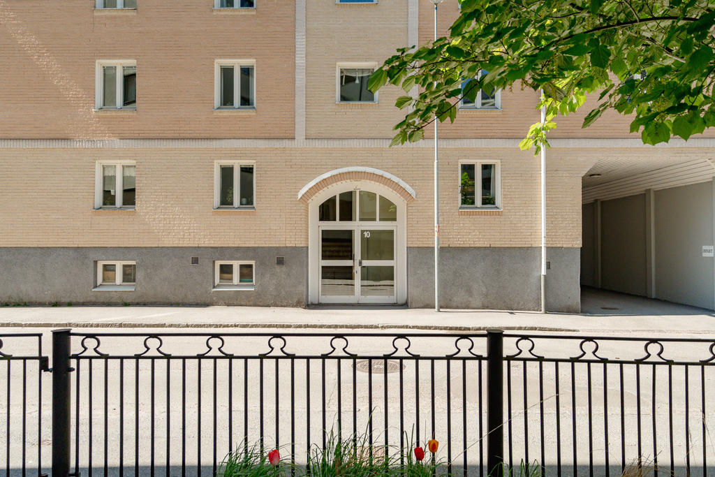 Trevlig och välkomnande entré.