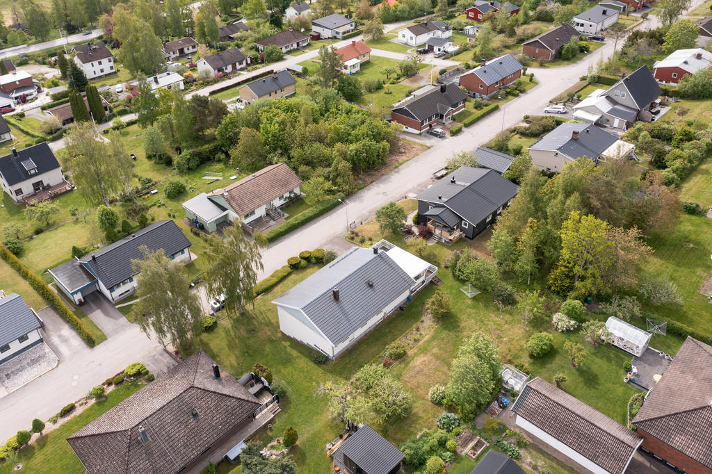 Lugnt och stillsamt familjevänligt område.
