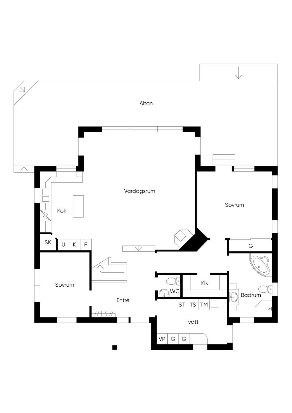 Planlösning Entréplan