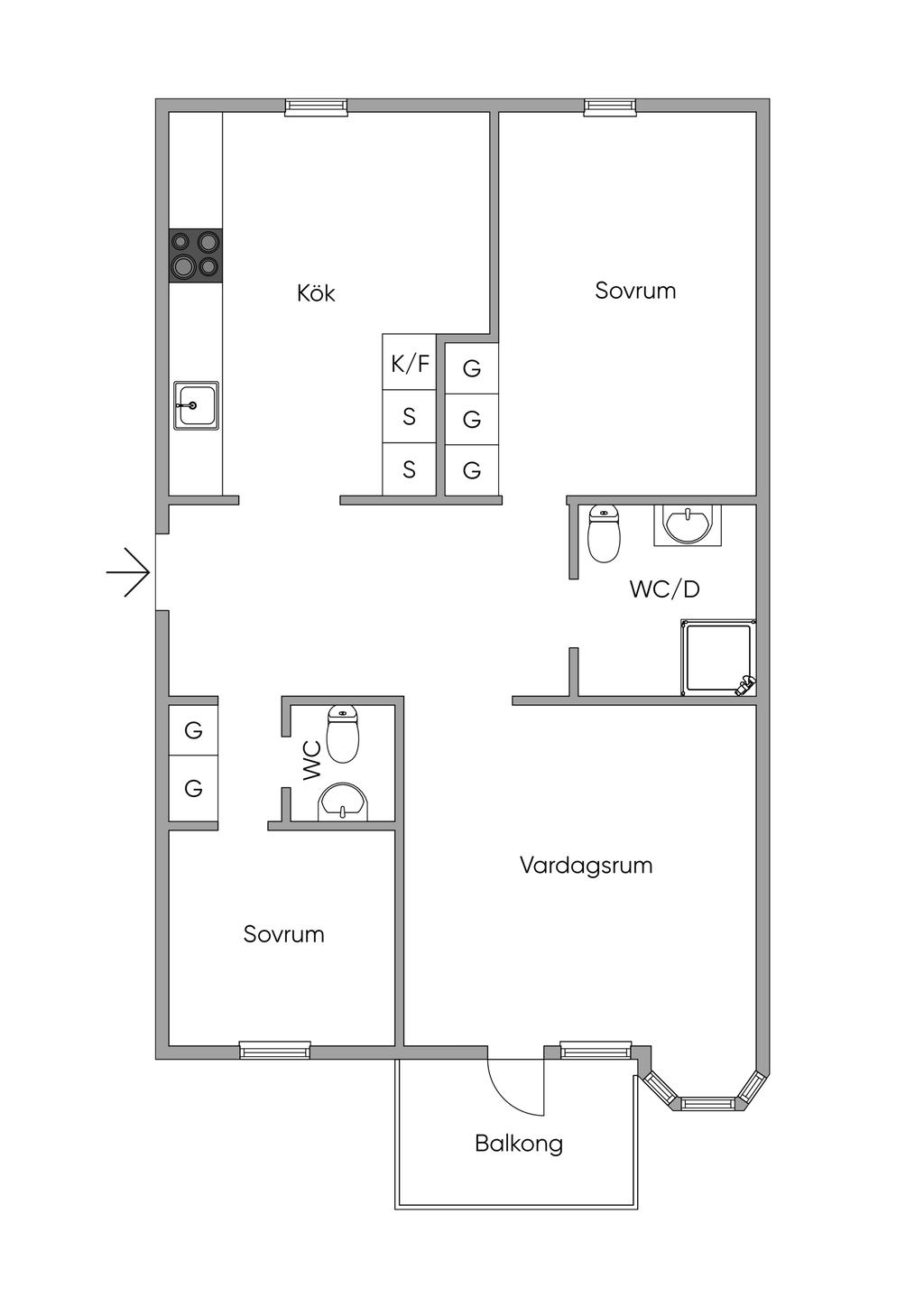 Planlösning