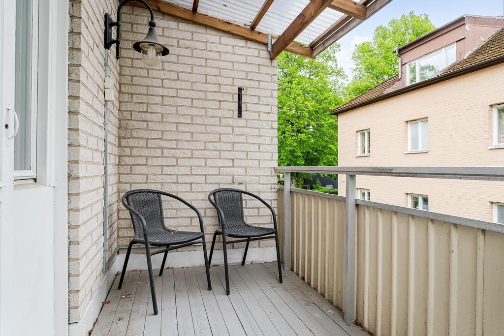 Balkong i söderläge
