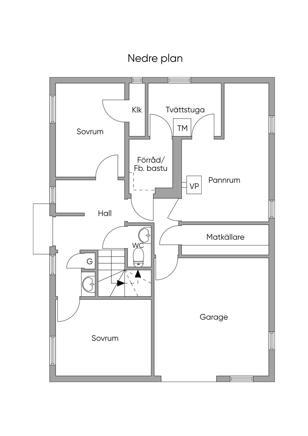 Nedre plan