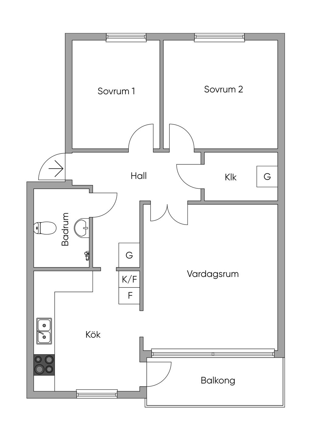 Planlösning