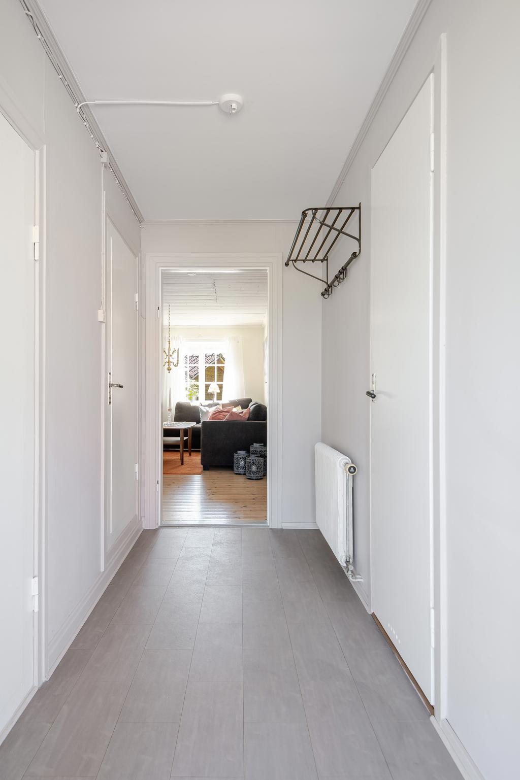 Groventré på väg in