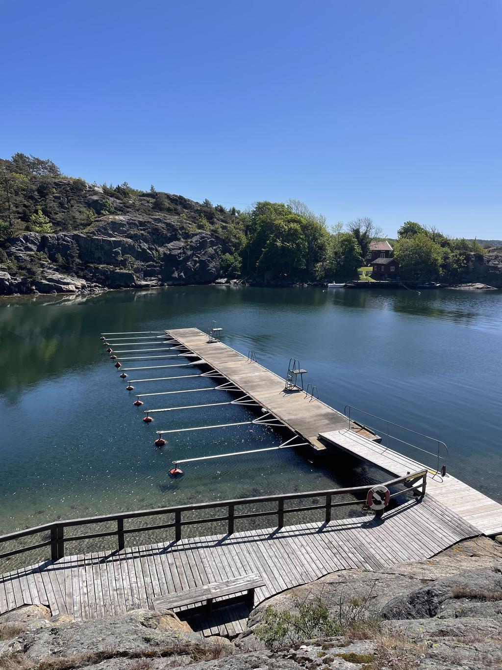 Hamn med båtplats