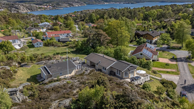 Vy över Körsbärsvägen 