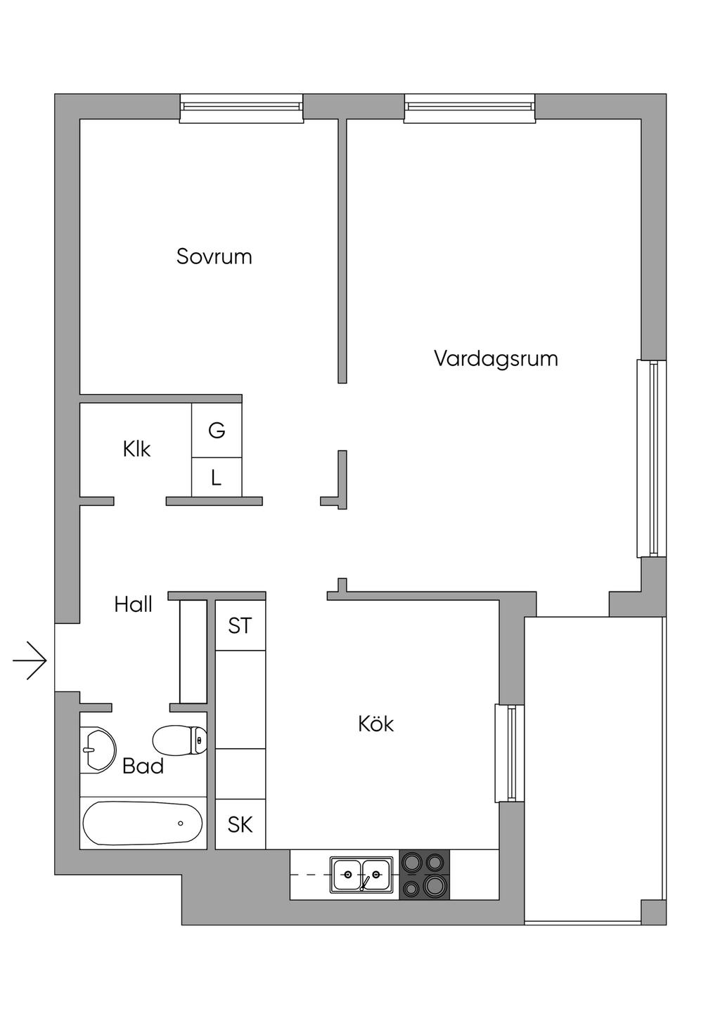 Planlösning 