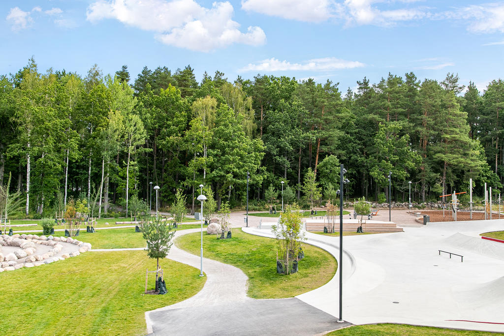 Aktivitetspark längs med Göta Kanal