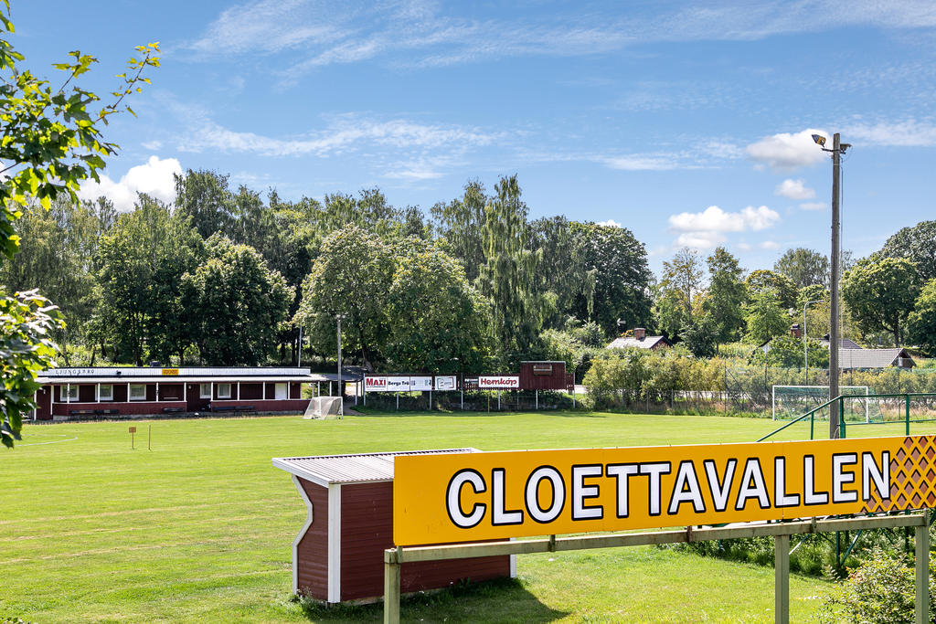 En av flera fotbollsplaner som hör till Ljungsbro BK