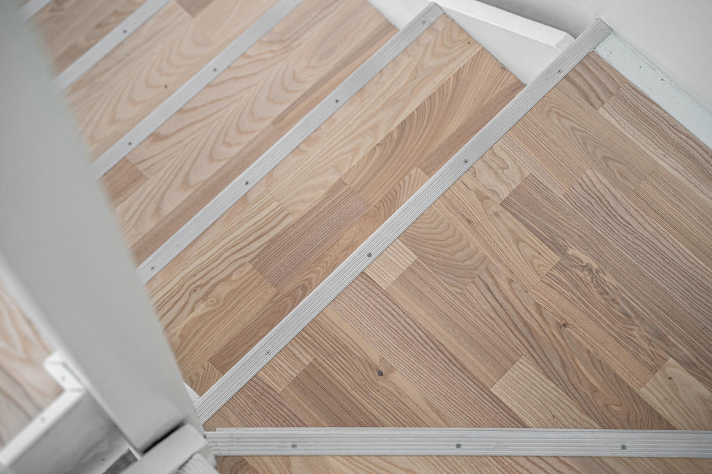 Trapphus till övre plan