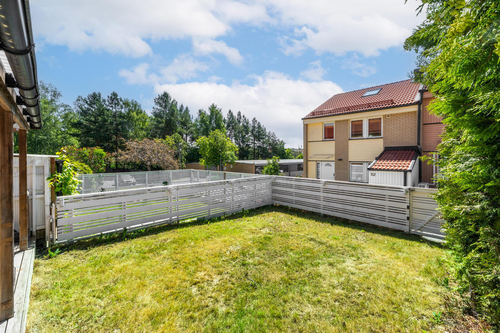 Lättskött trädgård i söder