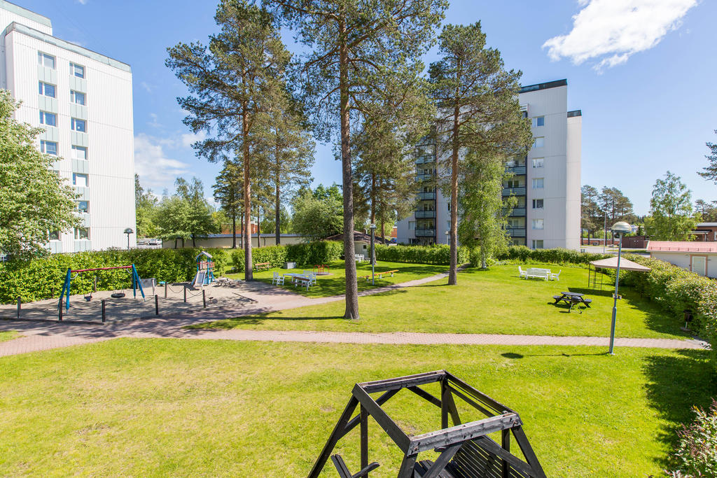 Trevlig innergård