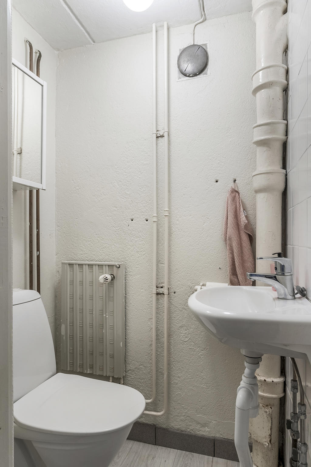 Wc i källarplan