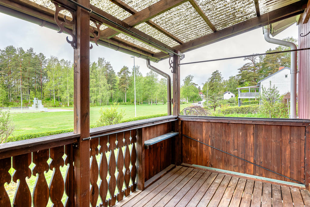 På altanen
