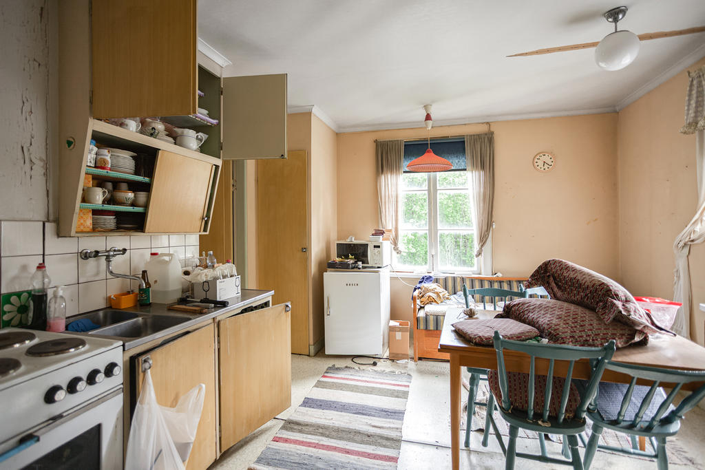 Ett hus där tiden stått stilla