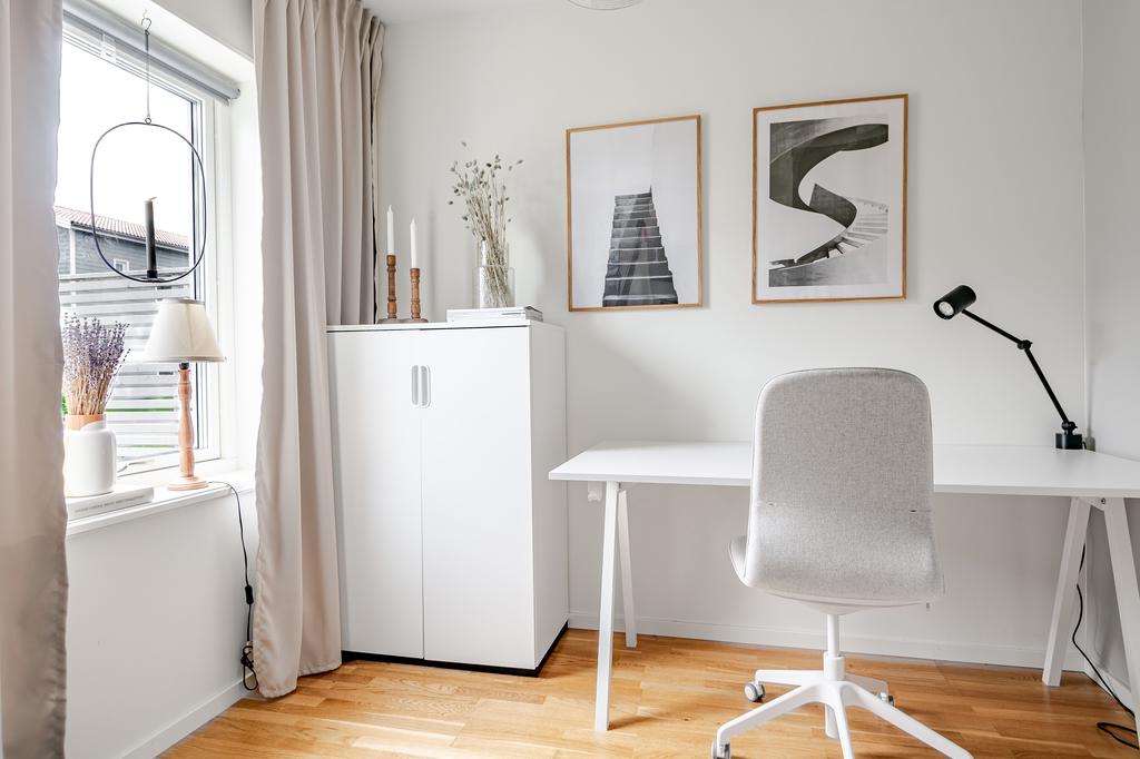 Sovrum på entréplan