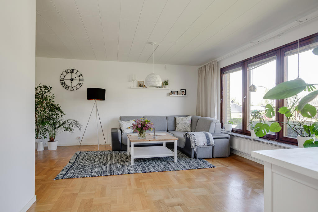 Gott om plats för tv-soffan