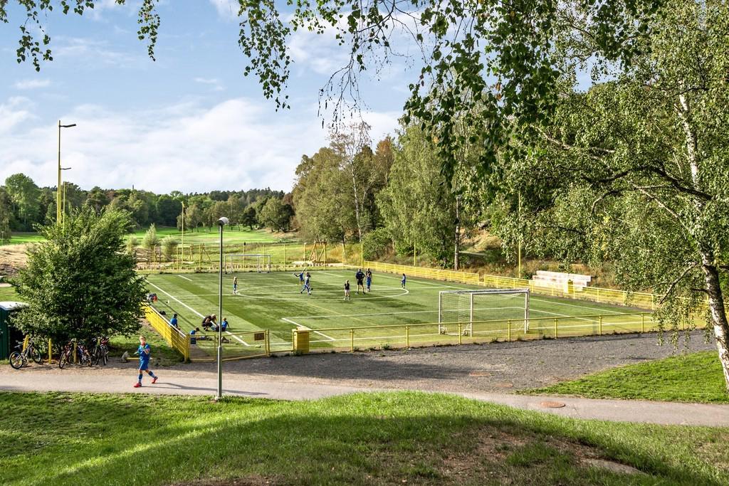 Äventyrspark intill Näset och Lidingö Golfbana 