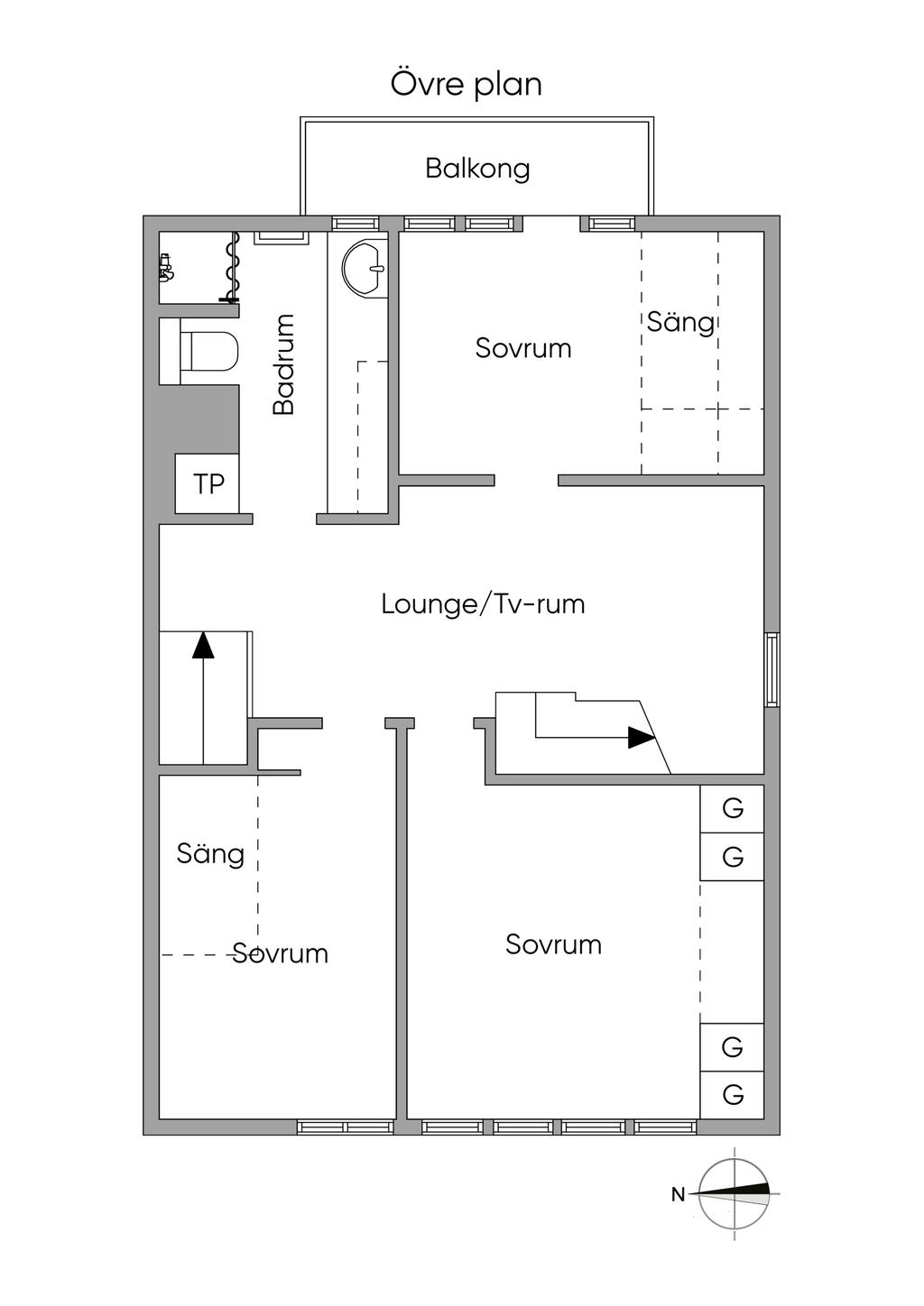 Planskiss, Övre Plan 2D