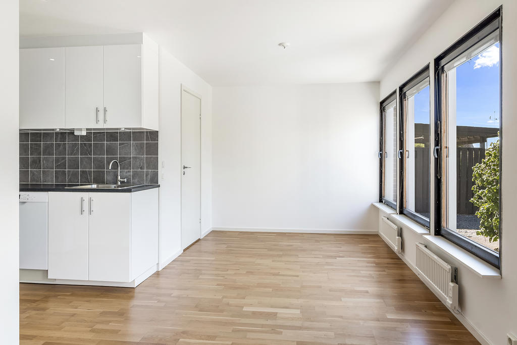Plats för matbord i anslutning till köket