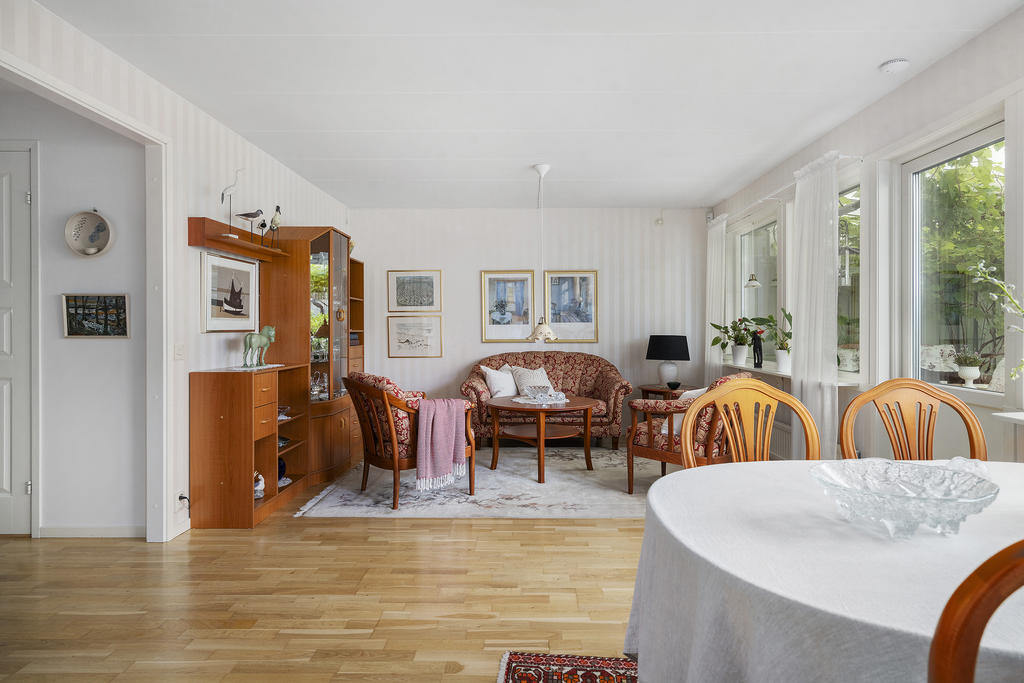 Ett rum att umgås och trivas i 