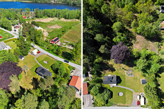 Här bor du med närhet till Agnsjön och härliga naturområden