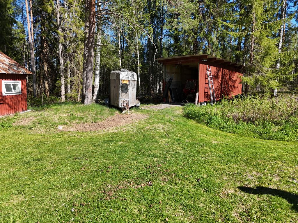 Carport för traktor