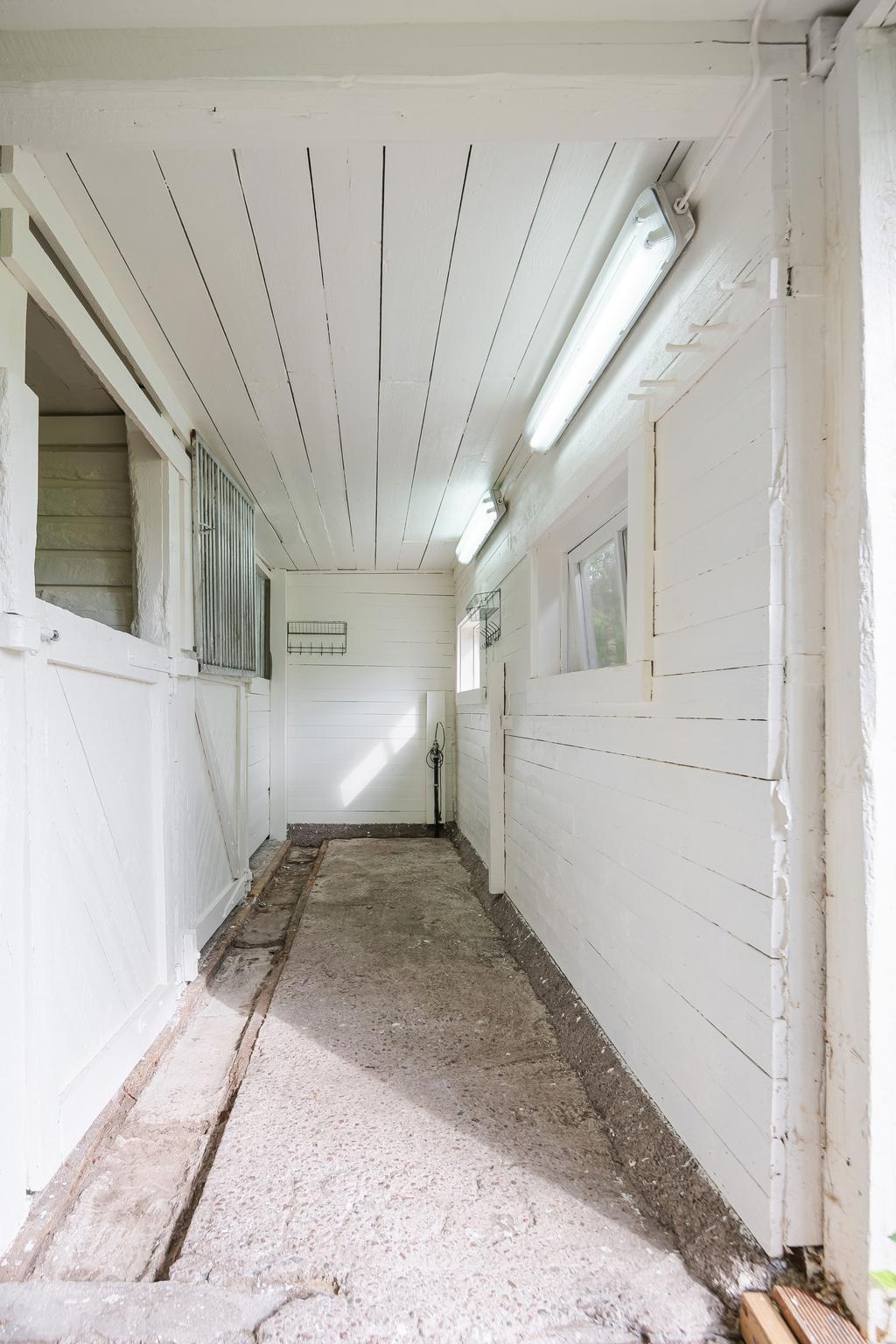 Stall interiört