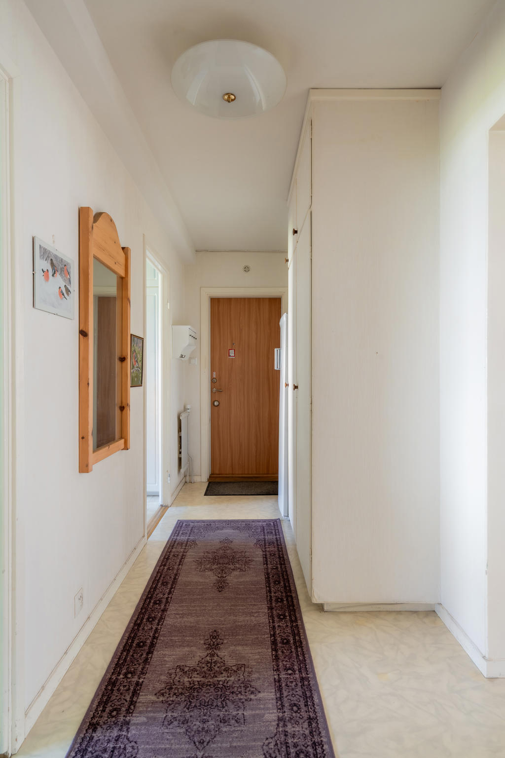 Hall mot duschrum