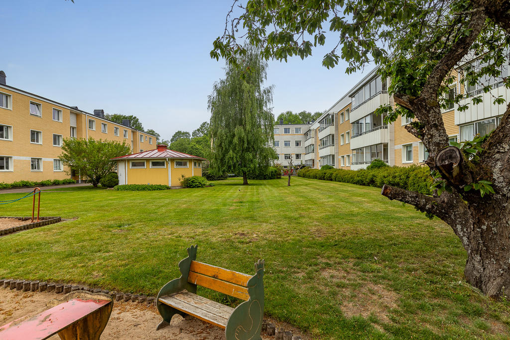 Välvårdade innergårdar