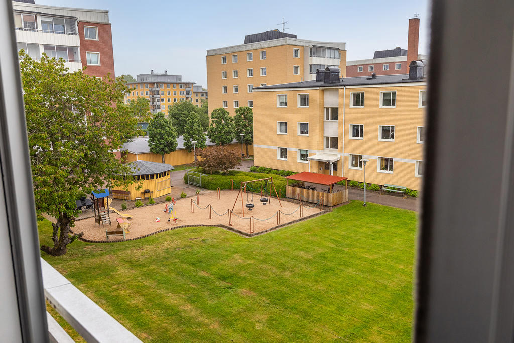 Utsikt från balkongen 