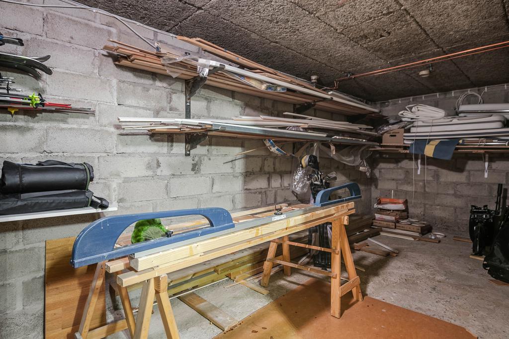 Förråd i källaren