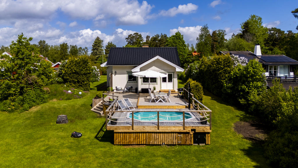 Underbar baksida o soligt söderläge