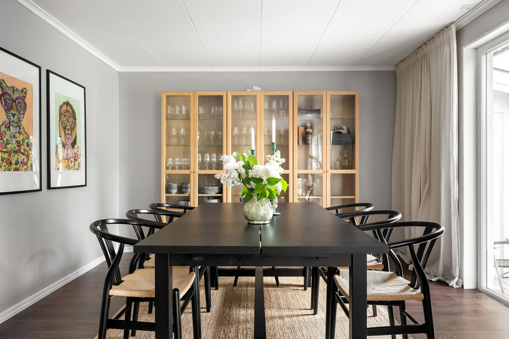 Plats för små och stora middagar
