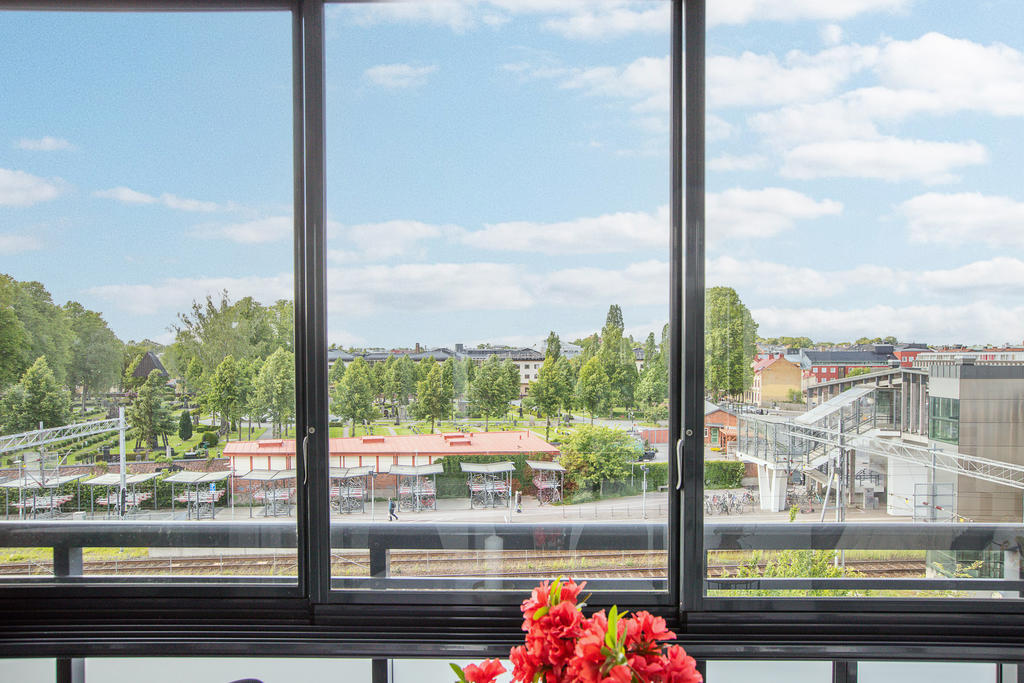 Utsikt över Tegnérkyrkogården 