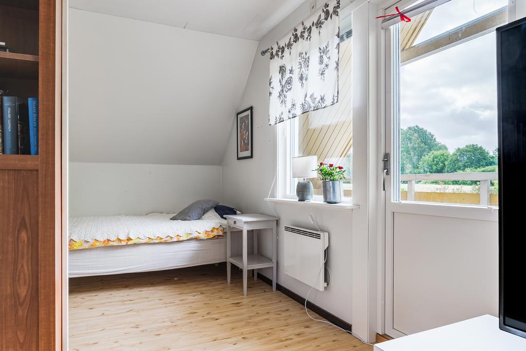 Utgång till balkong