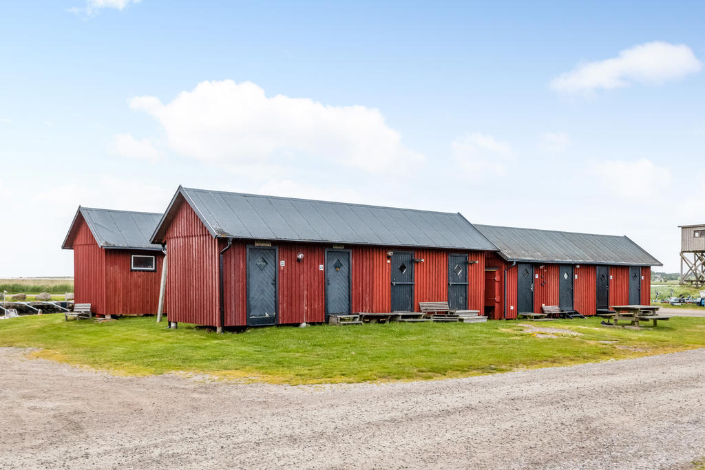 Mysiga sjöbodar i Galtabäcks hamn! 