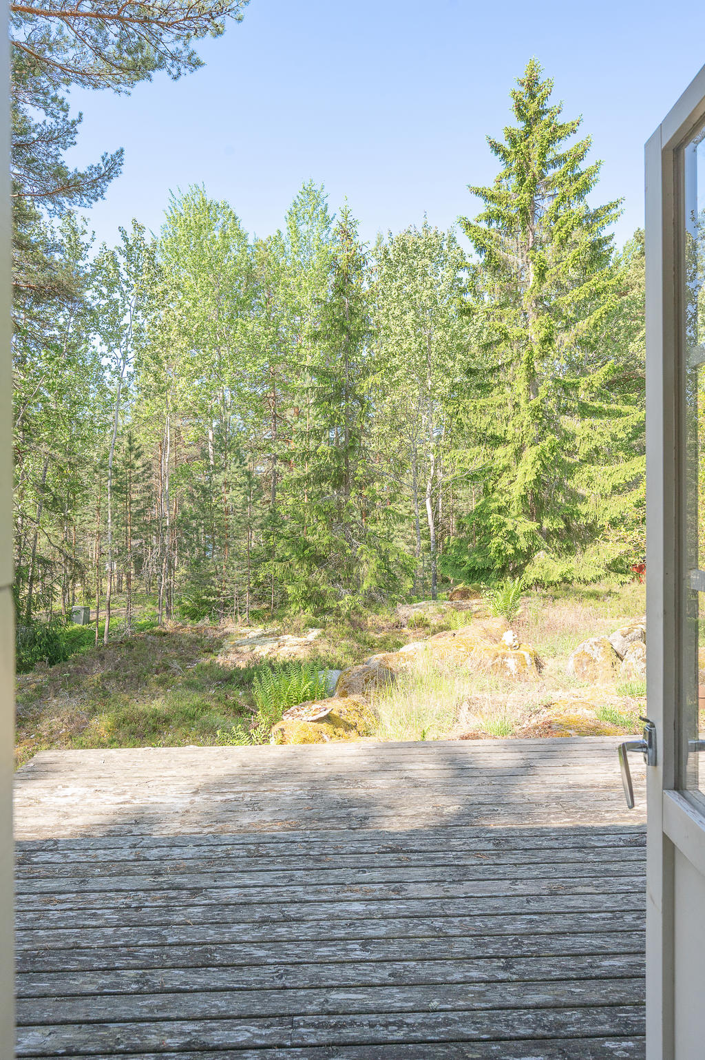 Utsikt från altanen
