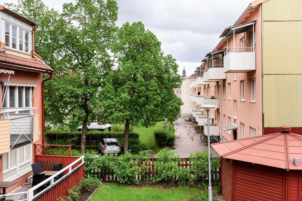 Utsikten från balkongen