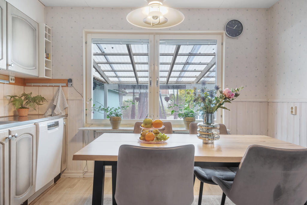 Plats för stort matbord