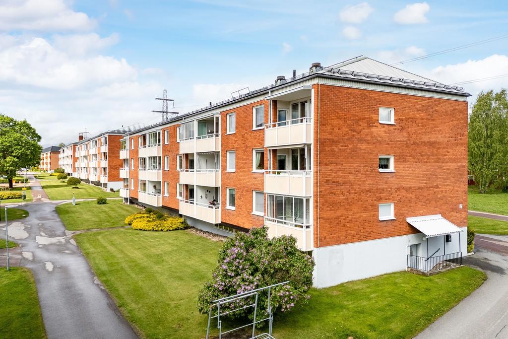 Vy över huset. 