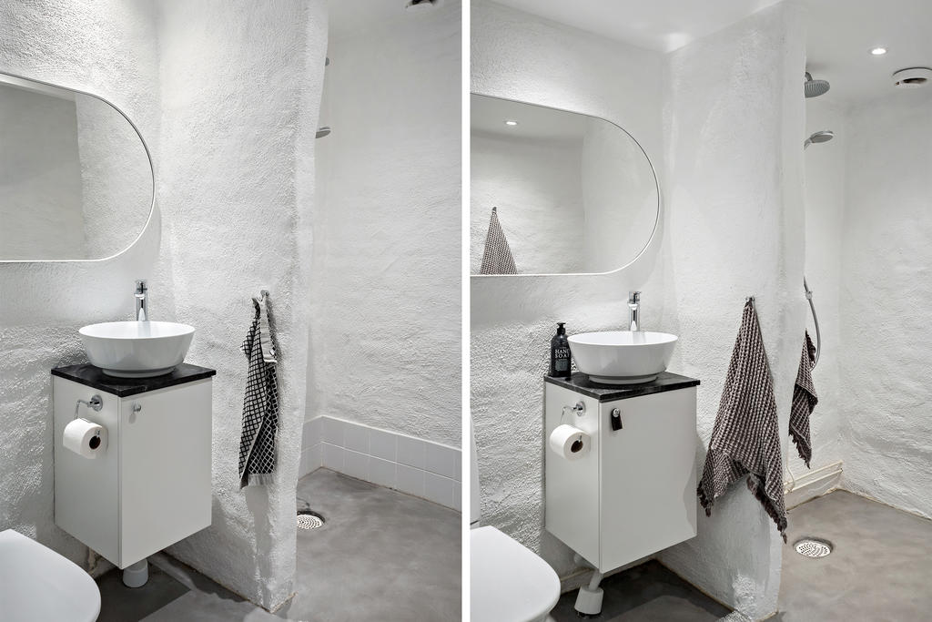 Badrum Helge 1 och Helge 2