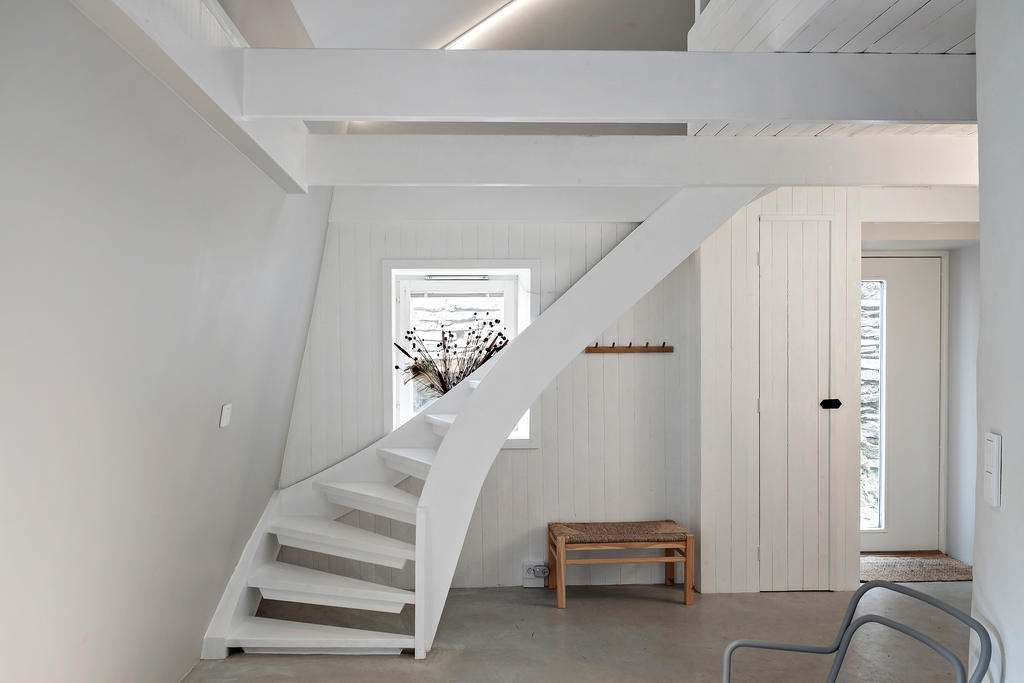 Helge 1  Trappa till sovloftet