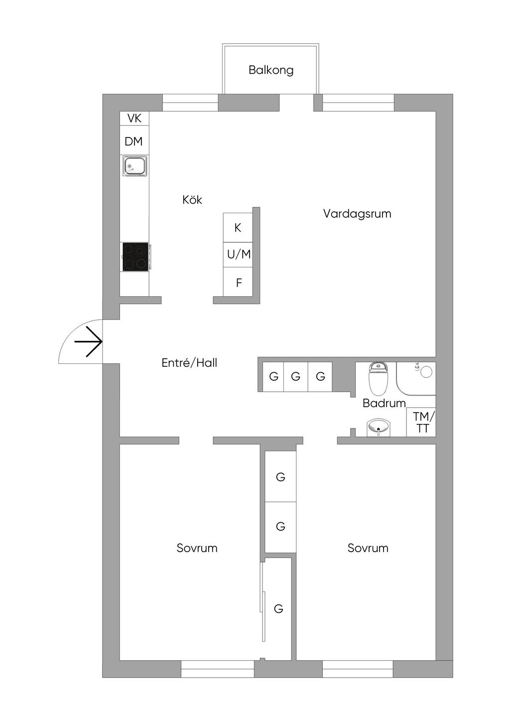 Planlösning