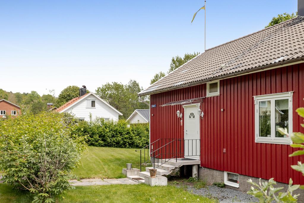 Entrétrappan är ny.