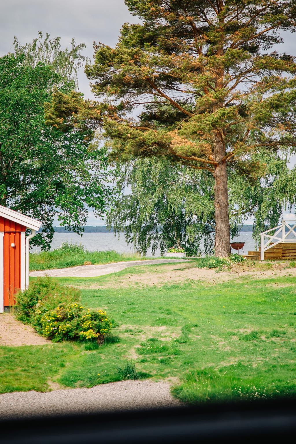 Utsikt från balkong